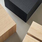 Zenith Cube Oak Side Table