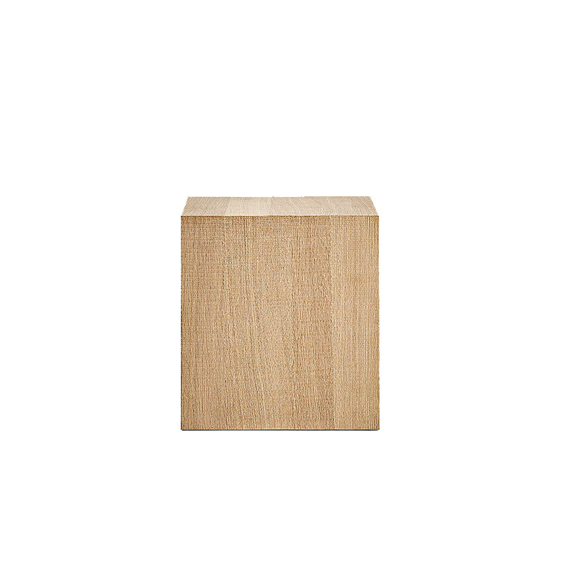 Zenith Cube Oak Side Table