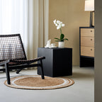 Zenith Cube Oak Side Table