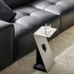 Locke Stainless Steel Side Table