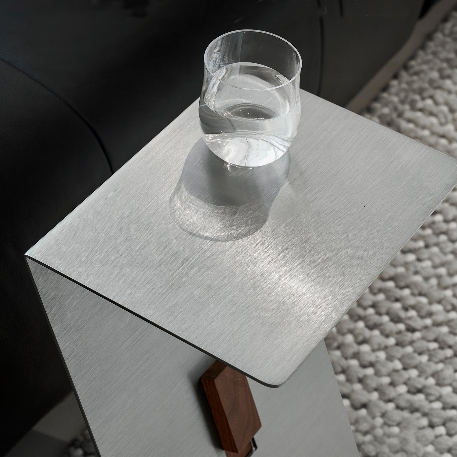 Locke Stainless Steel Side Table