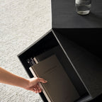 Polyhedron Solid Wood Side Table