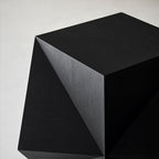 Polyhedron Solid Wood Side Table