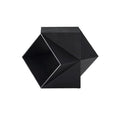 Polyhedron Solid Wood Side Table