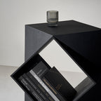 Polyhedron Solid Wood Side Table