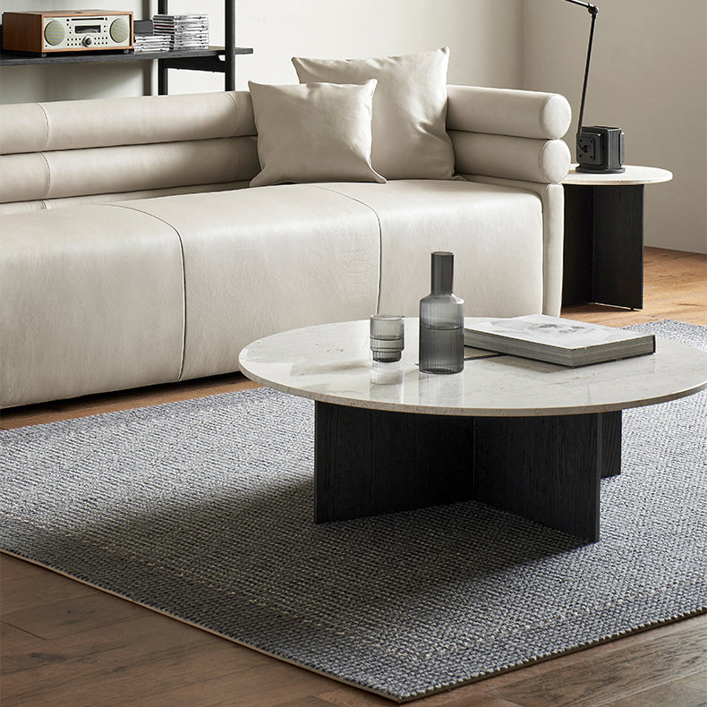 Origami Round Coffee Table Set