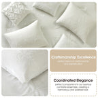 Ensemble de couette florale botanique Nanshing Taylor 7 pièces