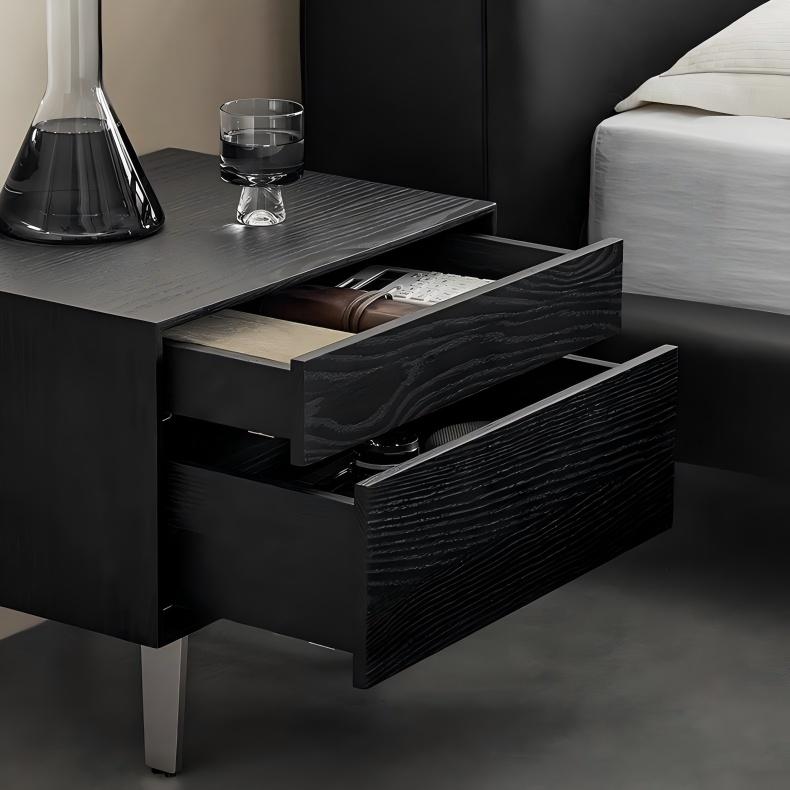 Timber Trio Wood Nightstand