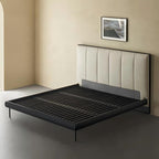 Muffin Edge Leather Bed