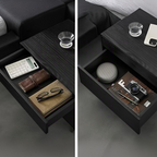 Timber Trio Wood Nightstand