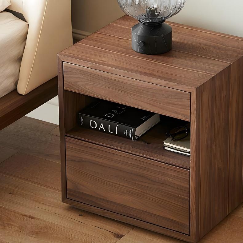 Breeze Walnut Nightstand