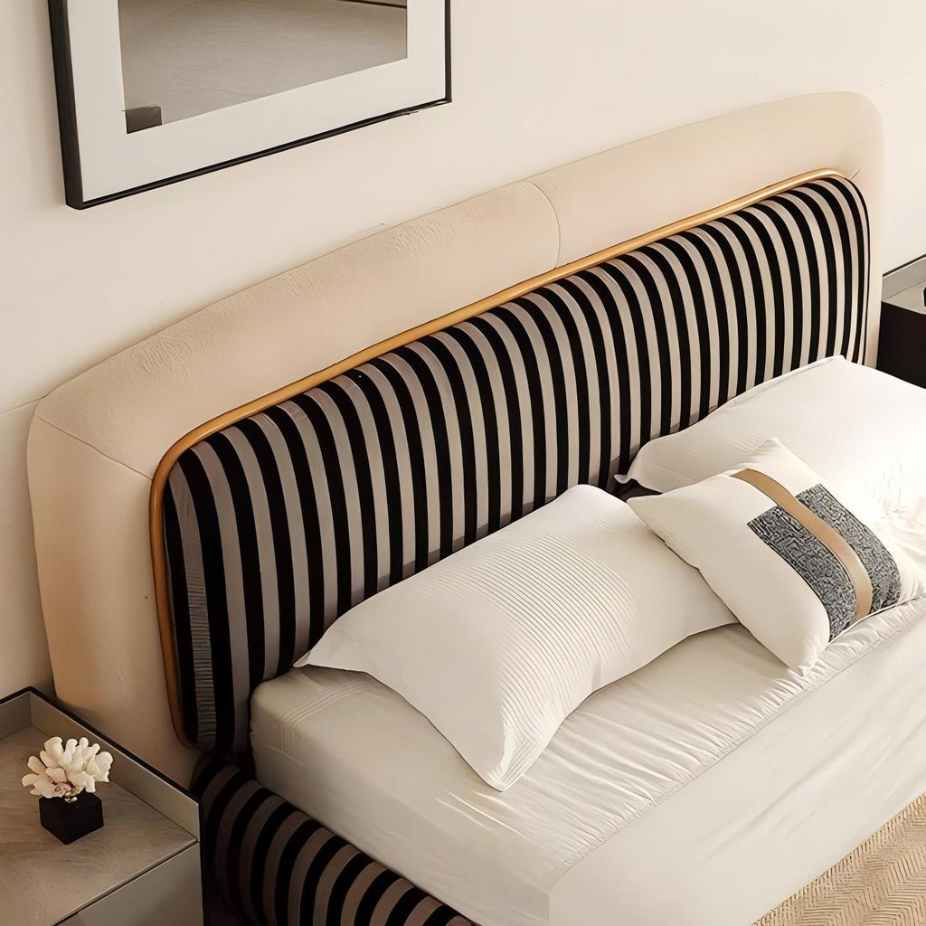 Tiramisu Stripe Bed