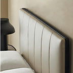 Muffin Edge Leather Bed