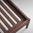 Truffle Cream Leather Bed