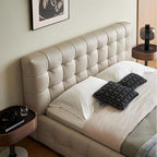 Marshmallow Leather Bed