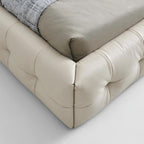 Marshmallow Leather Bed