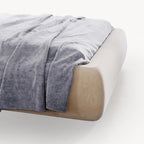 Oat Souffle Velvet Bed