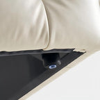 Marshmallow Leather Bed