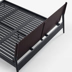 Truffle Cream Leather Bed