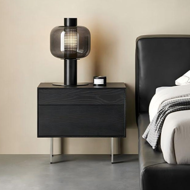 Timber Trio Wood Nightstand