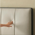 Muffin Edge Leather Bed