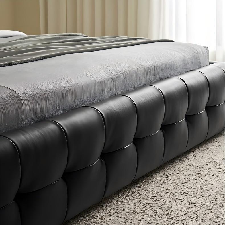 Marshmallow Leather Bed