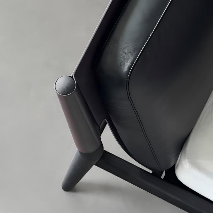 Truffle Cream Leather Bed