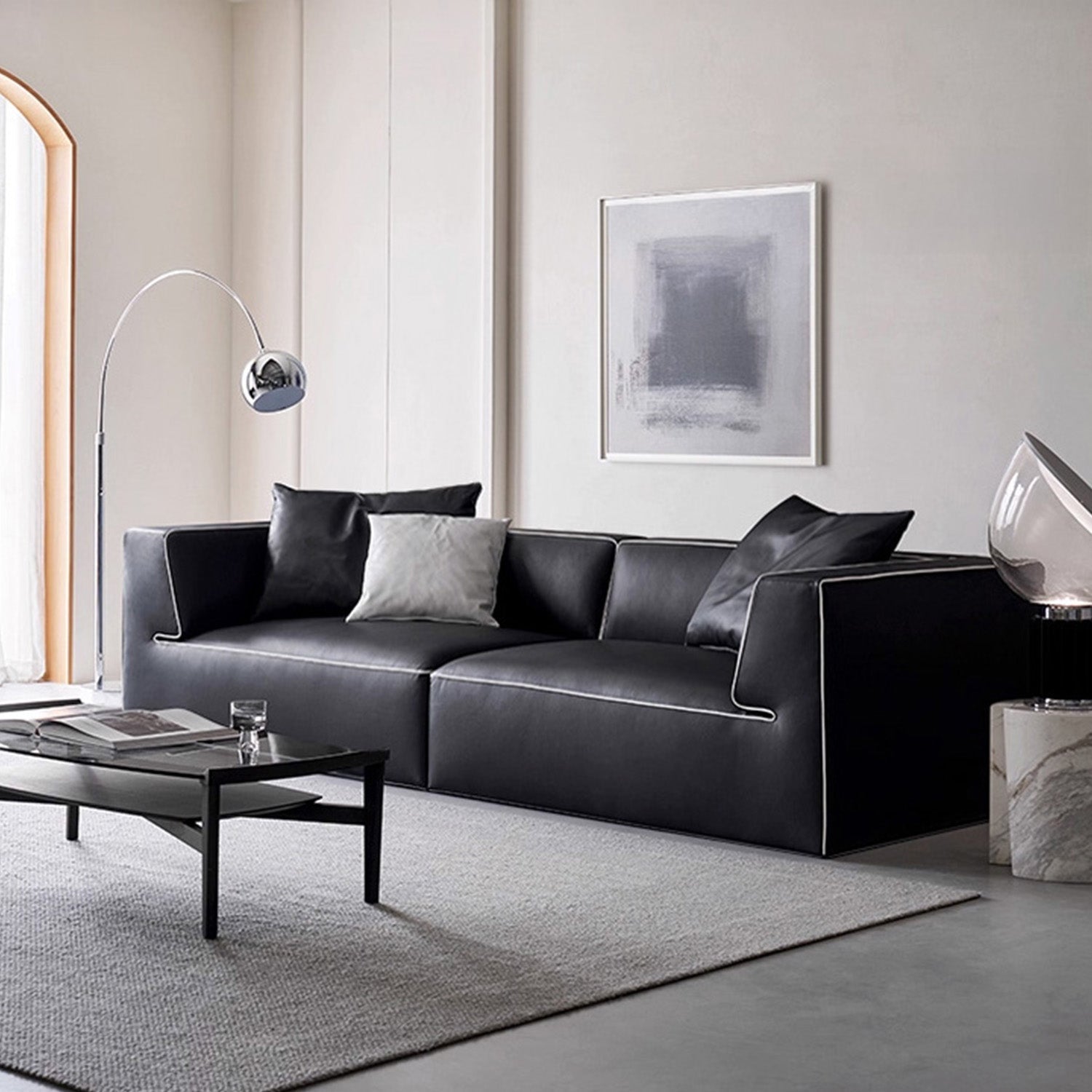 Mingle Leather Sofa