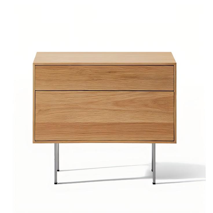 Timber Trio Wood Nightstand