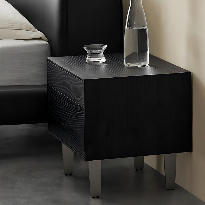 Timber Trio Wood Nightstand