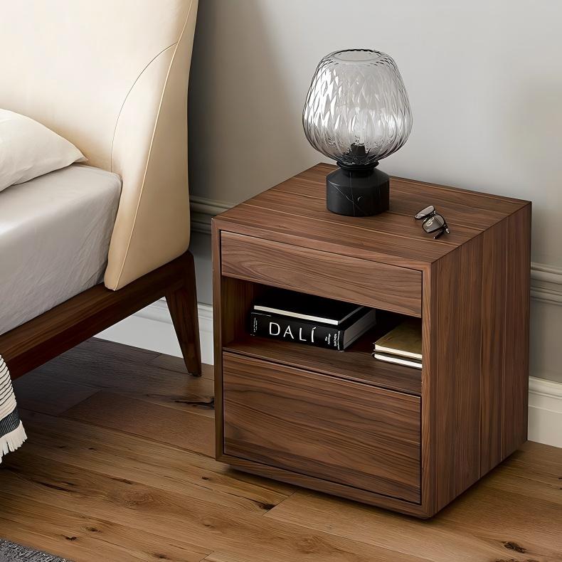 Breeze Walnut Nightstand
