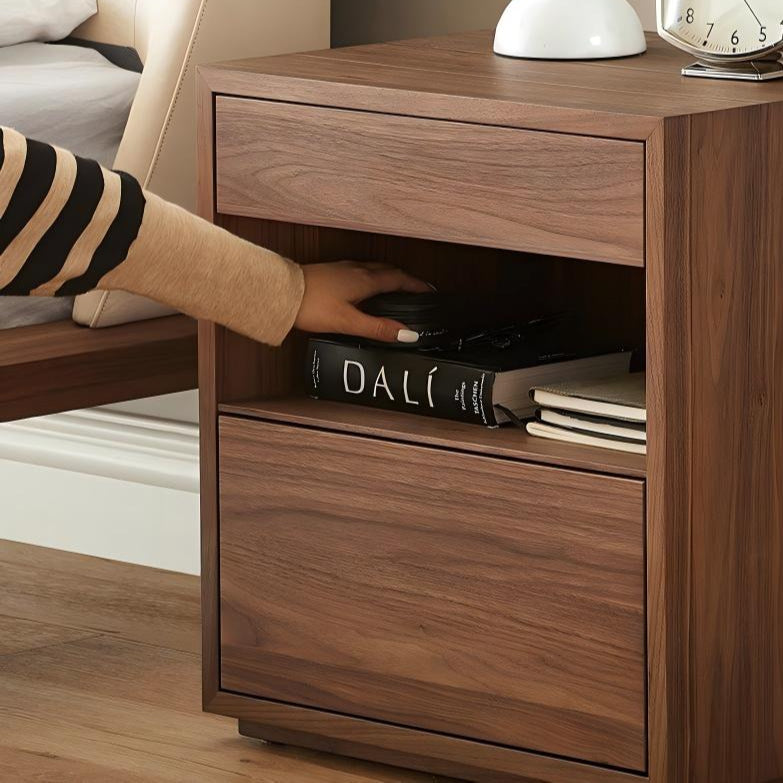 Breeze Walnut Nightstand