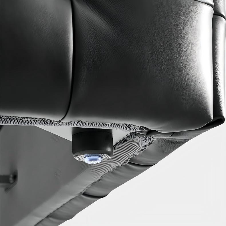 Marshmallow Leather Bed