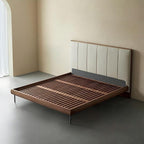 Muffin Edge Leather Bed