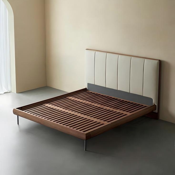 Muffin Edge Leather Bed