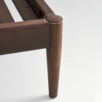 Truffle Cream Leather Bed