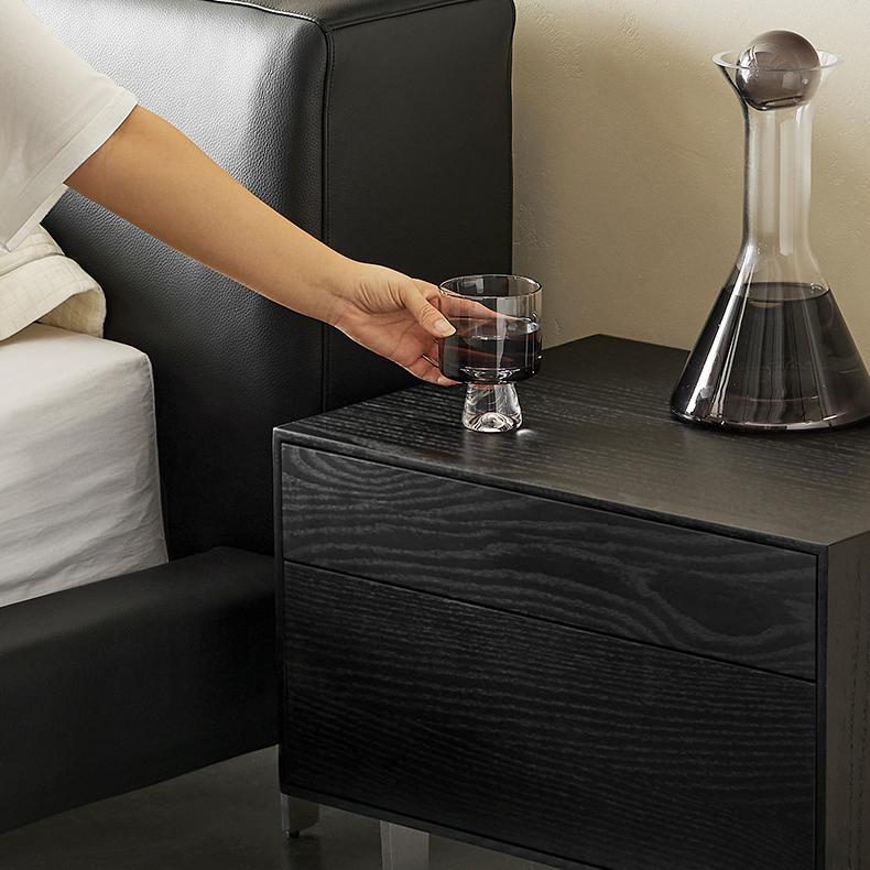 Timber Trio Wood Nightstand