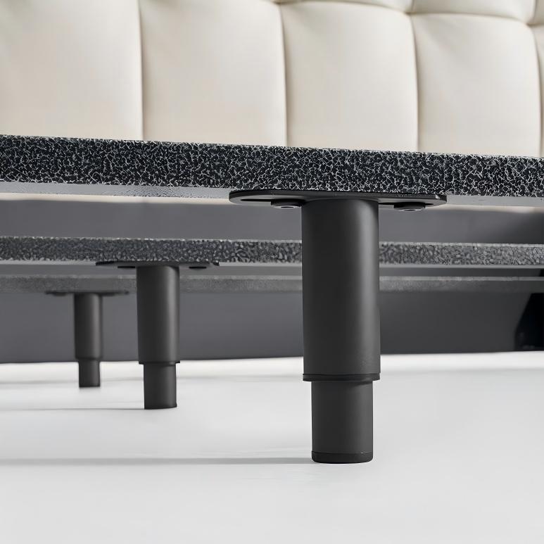 Marshmallow Leather Bed