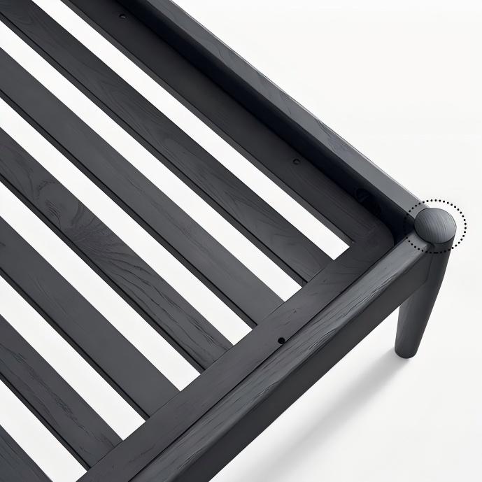 Truffle Cream Leather Bed