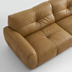 Cocoa Loaf Leather Sofa