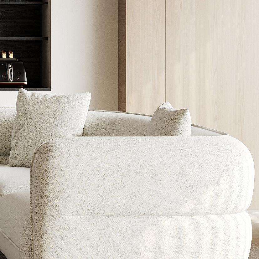 Prism Minimalist Corner Sectional Sofa