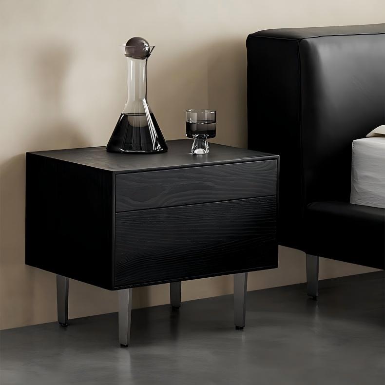 Timber Trio Wood Nightstand