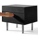 Timber Trio Wood Nightstand