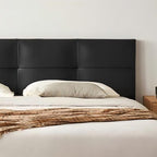 Toffee Brick Leather Bed