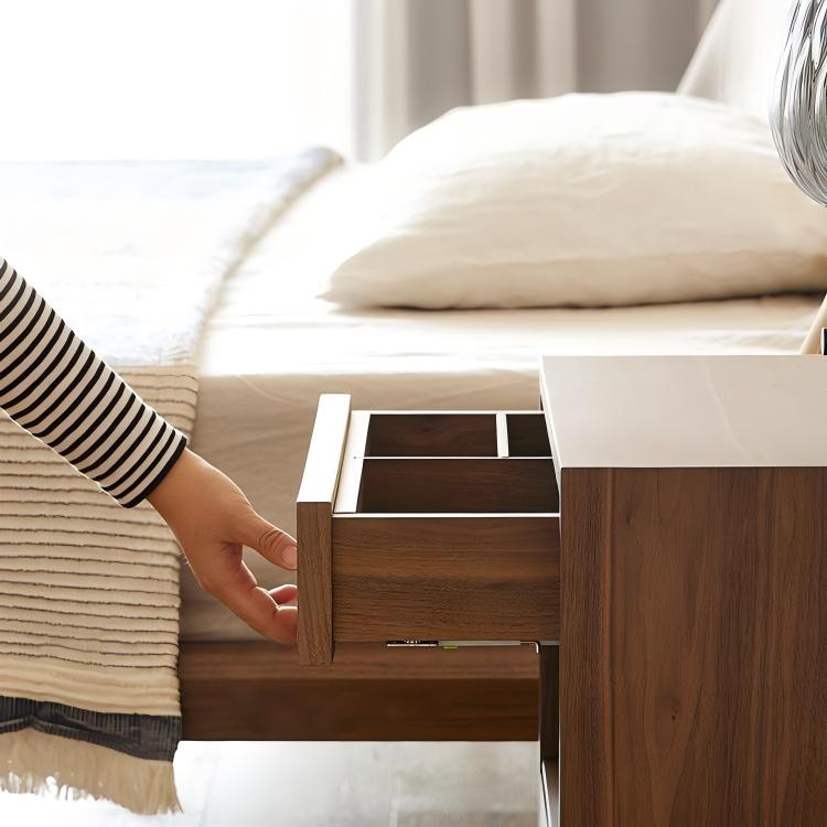 Breeze Walnut Nightstand