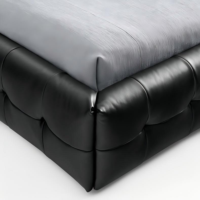 Marshmallow Leather Bed