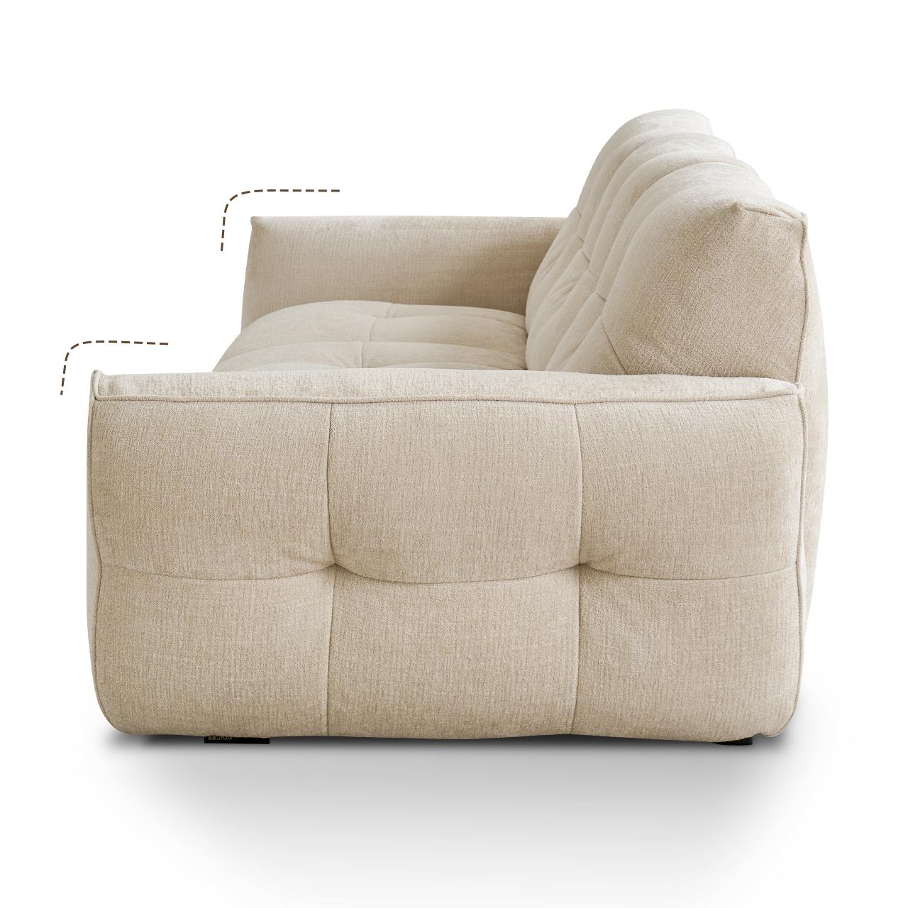 Cocoa Loaf Fabric Sofa