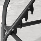 Chaise longue d'extérieur réglable avec coussin pour la plage et la piscine