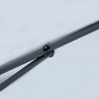 Auvent pop-up robuste Outsunny 10' x 10' avec filet latéral en maille amovible, conception d'installation facile, événement de fête en plein air