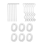 Auvent pop-up robuste Outsunny avec cadre robuste, toit anti-UV et sac de transport pour terrasse, jardin, plage et arrière-cour